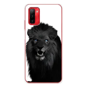 Чохли з картинкою животних Ulefone Note 12P (Чорний ЛЕВ)