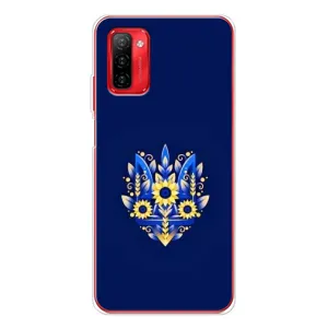 Чохли для Ulefone Note 12P Укр. Символіка (AlphaPrint) (Квітковий Герб)
