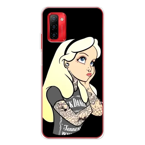 Чохол з принтом «Дівчина в тату» для Ulefone Note 12P