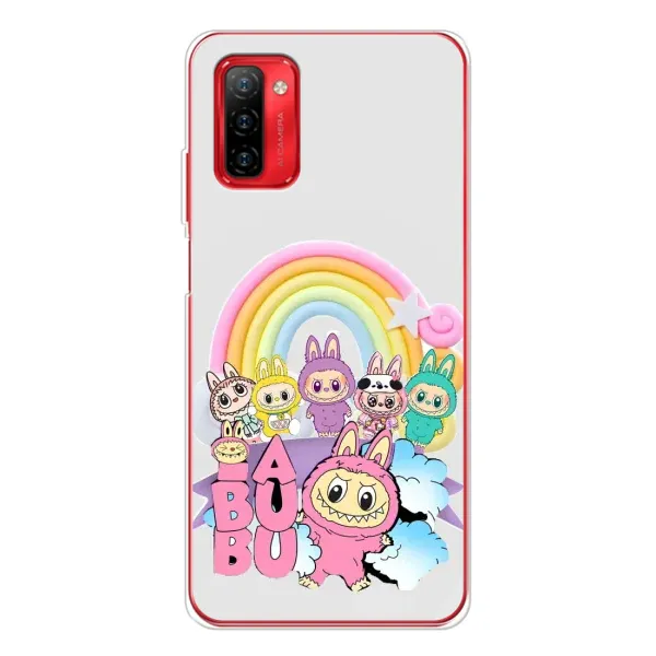 Чехол с принтом «Фон Лабубу» для Ulefone Note 12P Чехол с принтом «Фон Лабубу» для Ulefone Note 12P