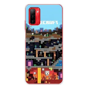 Чохол Майнкрафт на Ulefone Note 12P (AlphaPrint) Minecraft (фон Minecraft)