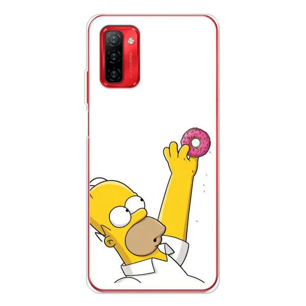 Чехол с принтом «Гомер с пончиком» для Ulefone Note 12P Чехол с принтом «Гомер с пончиком» для Ulefone Note 12P