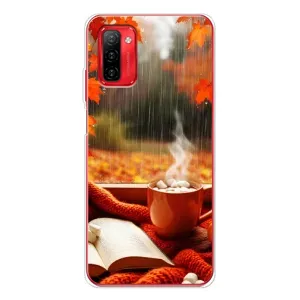 Чехол с принтом «Кофе и дождь» для Ulefone Note 12P