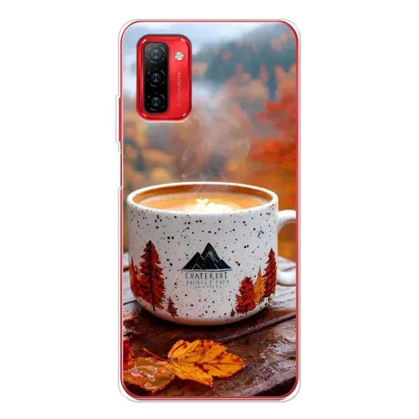 Чехол с принтом «Кофе на природе» для Ulefone Note 12P
