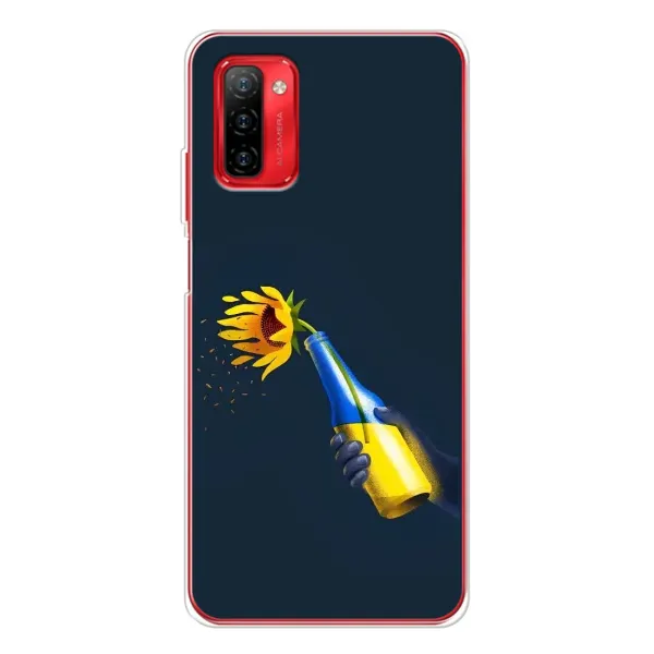 Чехол с принтом «Коктейль молотова» для Ulefone Note 12P