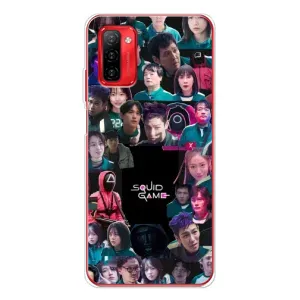 Чохол з принтом «Колаж Гра кальмара» для Ulefone Note 12P