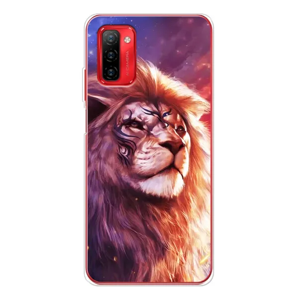 Чехол с принтом «Красочный Лев» для Ulefone Note 12P