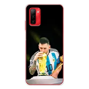 Чехлы для Ulefone Note 12P (Leo чемпион) (AlphaPrint) (Кубок Месси)