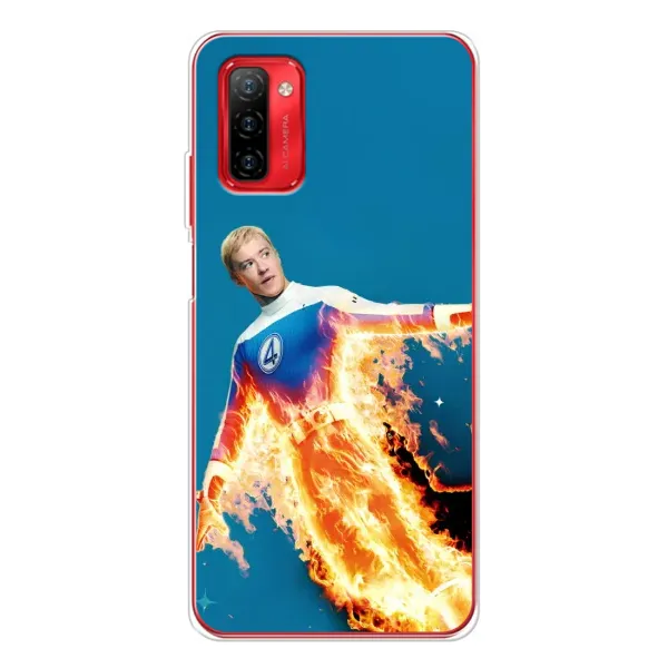 Чохол з принтом «Людина-факел у вогні» для Ulefone Note 12P Чохол з принтом «Людина-факел у вогні» для Ulefone Note 12P