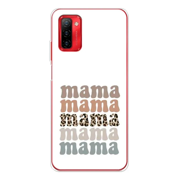 Чехол с принтом «Текстовый коллаж мама» для Ulefone Note 12P Чехол с принтом «Текстовый коллаж мама» для Ulefone Note 12P