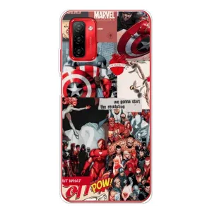 Чохол з принтом «Марвел Комикс» для Ulefone Note 12P