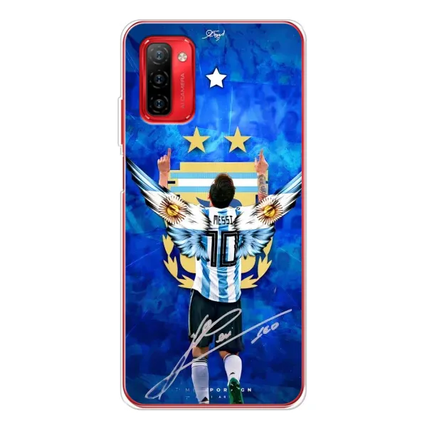 Чохол з принтом «Мессі Аргентина» для Ulefone Note 12P