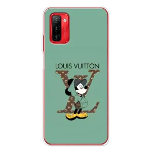 Чехлы Луи Витон для Ulefone Note 12P (AlphaPrint - LOUIS VUITTON) (Микки Маус LV)