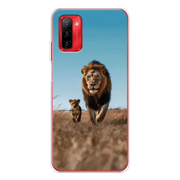 Чехол с принтом «Мусафа и Симба» для Ulefone Note 12P