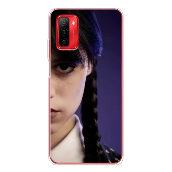Чехол с принтом «Загадочный взгляд Уэнздей» для Ulefone Note 12P