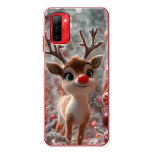 Яркий чехол для Ulefone Note 12P с Зимними Оленятами