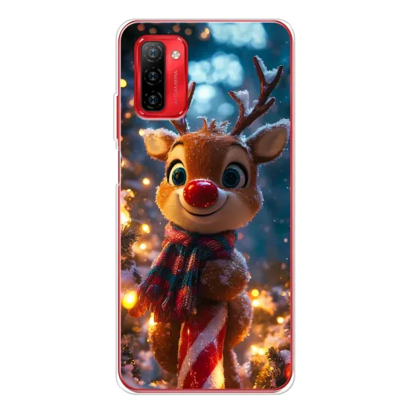 Чехол с принтом «Олень с шарфом» для Ulefone Note 12P