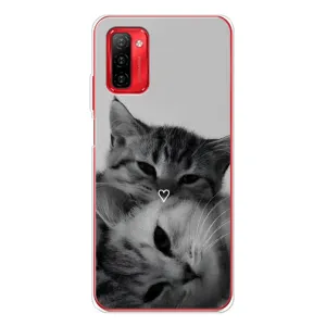 Чохол з принтом «Пара котів» для Ulefone Note 12P