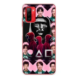 Чохол з принтом «Учасники Гра кальмара» для Ulefone Note 12P