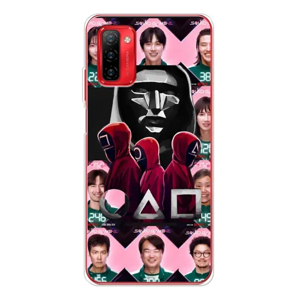 Чохол з принтом «Учасники Гра кальмара» для Ulefone Note 12P Чохол з принтом «Учасники Гра кальмара» для Ulefone Note 12P
