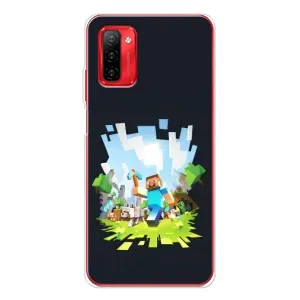 Чохол Майнкрафт на Ulefone Note 12P (AlphaPrint) Minecraft (персонажі Minecraft)
