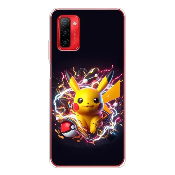 Чохол з принтом «Пікачу з м'ячем» для Ulefone Note 12P Чохол з принтом «Пікачу з м'ячем» для Ulefone Note 12P