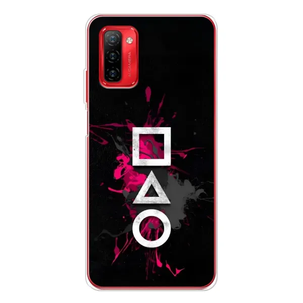 Чохол з принтом «Символи Гра кальмара» для Ulefone Note 12P Чохол з принтом «Символи Гра кальмара» для Ulefone Note 12P