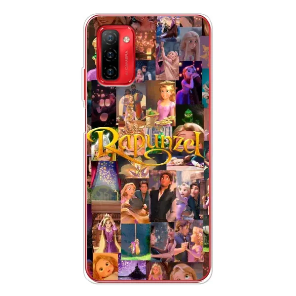 Чехол с принтом «Коллаж Рапунцель» для Ulefone Note 12P
