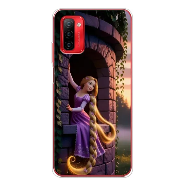 Чехол с принтом «Рапунцель на башне» для Ulefone Note 12P