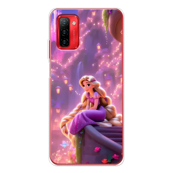 Чехол с принтом «Рапунцель в замке» для Ulefone Note 12P