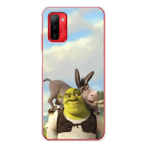 Чохол з принтом «Шрек та Осел» для Ulefone Note 12P Чохол з принтом «Шрек та Осел» для Ulefone Note 12P