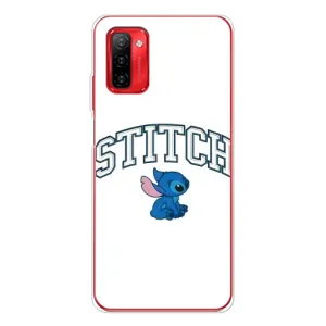Чехол с принтом Стич на Ulefone Note 12P (Стич лого)