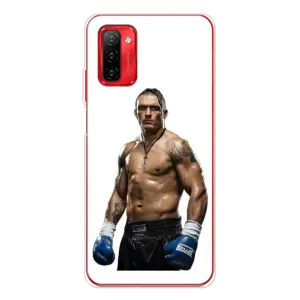 Чехол с принтом «Усик на белом» для Ulefone Note 12P