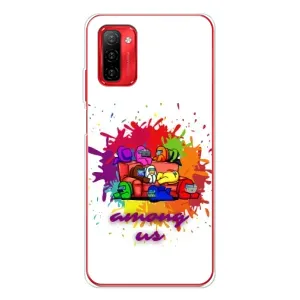 Чехол Амонг Ас для Ulefone Note 12P (AlphaPrint) (Яркий АмонгАс)
