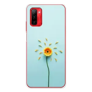 Чехлы с Цветами для Ulefone Note 12P (VPrint) (Желтый цветок)
