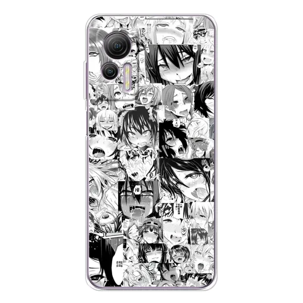 Чехол с принтом «Ahegao manga» для Ulefone Note 14