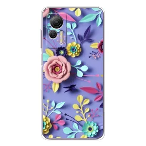 Чехлы с Цветами для Ulefone Note 14 (VPrint) (Цветочный дизайн)