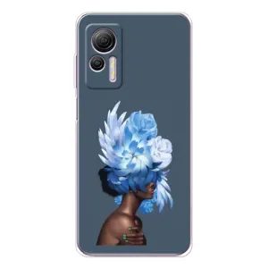 Чехлы (ART) Цветы на Ulefone Note 14 (VPrint) (Цветы на голове)