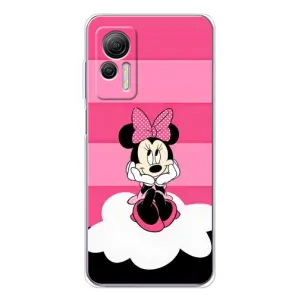 Эксклюзивный чехол для Ulefone Note 14 (AlphaPrint - Мультяшные) (Девочка Maus)