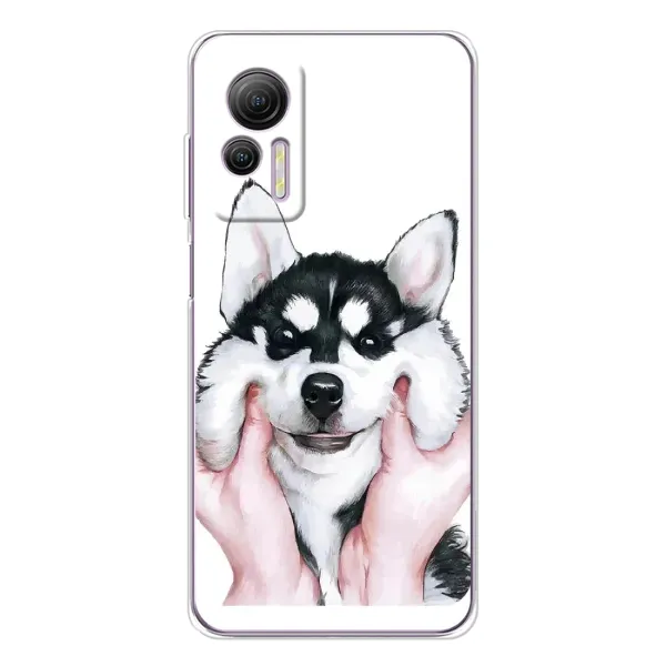Чехол с принтом «Довольный Хаски» для Ulefone Note 14 Чехол с принтом «Довольный Хаски» для Ulefone Note 14