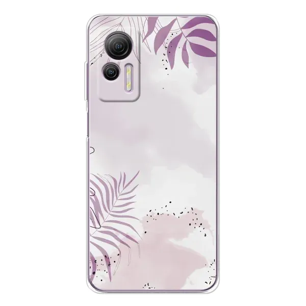 Чохол з принтом «Фіолетове листя» для Ulefone Note 14 Чохол з принтом «Фіолетове листя» для Ulefone Note 14