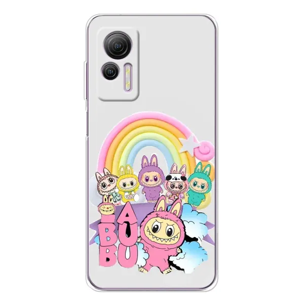 Чохол з принтом «Фон Лабубу» для Ulefone Note 14 Чохол з принтом «Фон Лабубу» для Ulefone Note 14