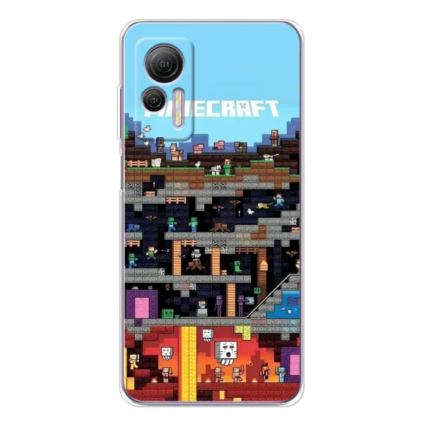 Чехол с принтом «фон Minecraft» для Ulefone Note 14 Чехол с принтом «фон Minecraft» для Ulefone Note 14