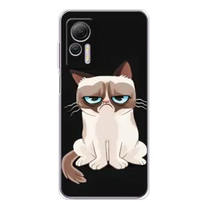 Чехол с принтом «Грустный кот» для Ulefone Note 14