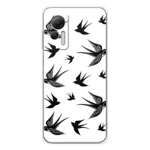Чехол с птицами на Ulefone Note 14 (VPrint)
