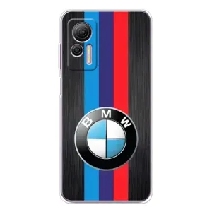 Чехол для Нот 14 - с принтом БМВ (AlphaPrint) (Лого BMW)