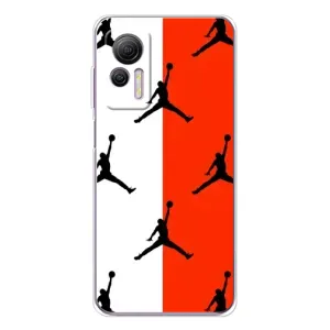 Чехлы для Ulefone Note 14 - с картинкой JORDAN (AlphaPrint) (Лого Джордан)