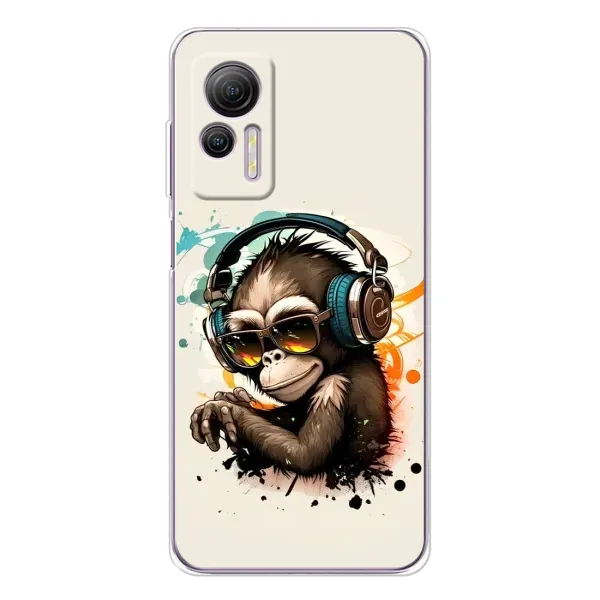 Чехол с принтом «Макака в наушниках» для Ulefone Note 14 Чехол с принтом «Макака в наушниках» для Ulefone Note 14