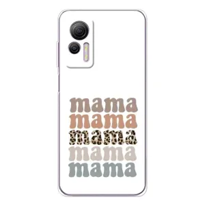 Чехол с принтом «Текстовый коллаж мама» для Ulefone Note 14
