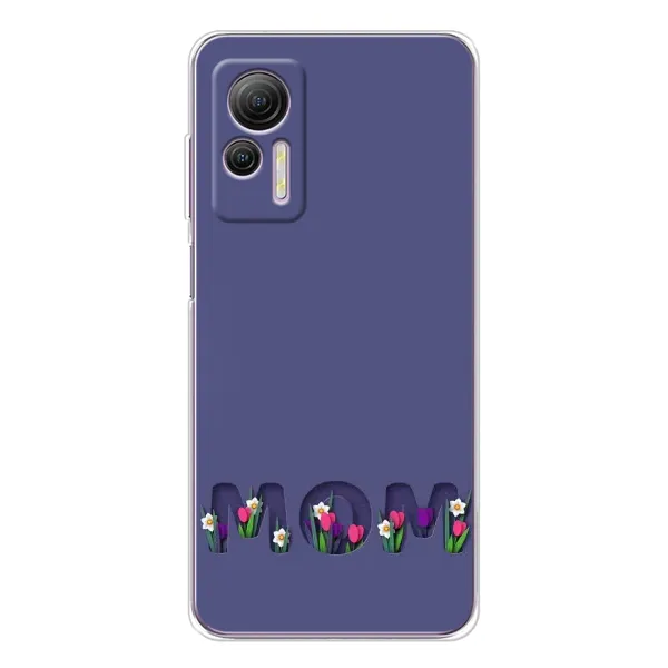 Чехол с принтом «Мама в цветах» для Ulefone Note 14